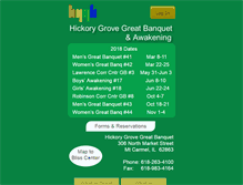 Tablet Screenshot of hggb.org